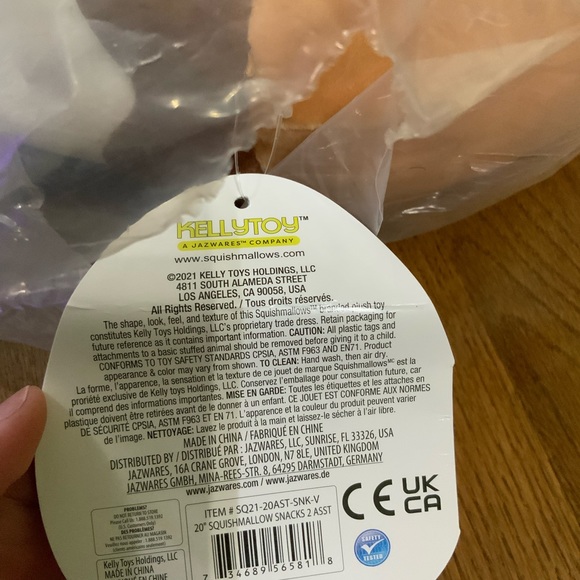 RARE LARGE 20” Carmelita s’more original Squishmallow. BRAND NEW - Picture 4 of 5